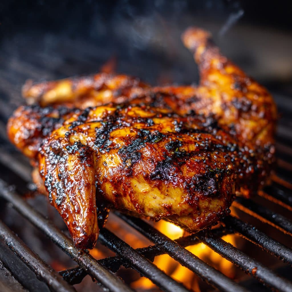 BRASA whole piri piri chicken charred over charcoal